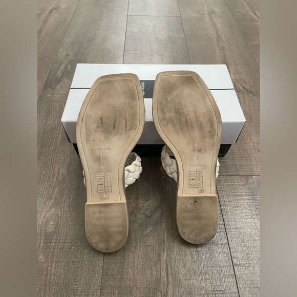 Dolce Vita Indy Braided Sandal Ivory Stella Cream Size 9 - Picture 2 of 6